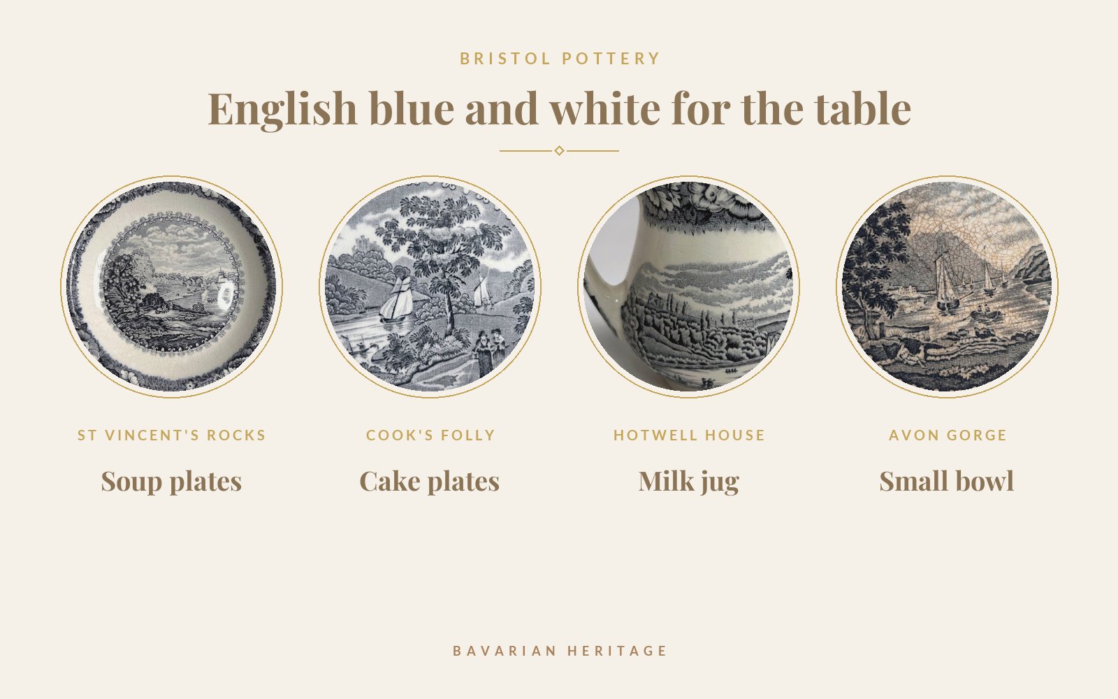 Bristol Pottery: English Blue and White for the Table