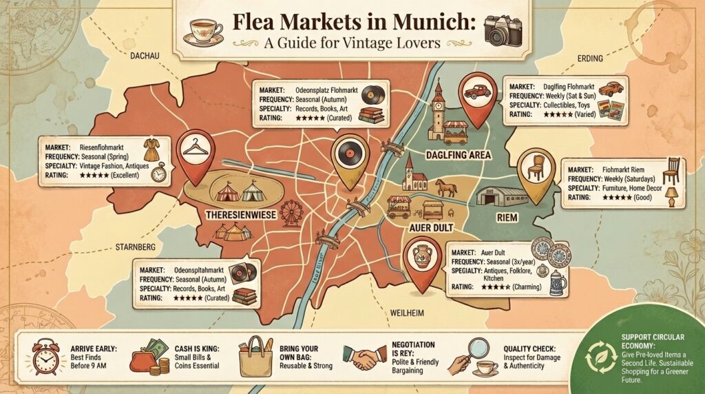 Mercati delle pulci a Monaco e dintorni