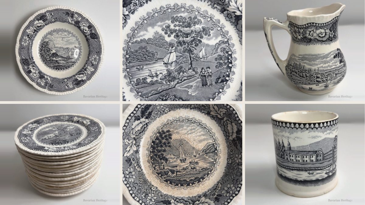 Bristol Pottery: il bianco e blu inglese in tavola